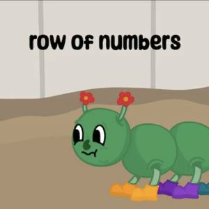 Row of numbers Playstation 5