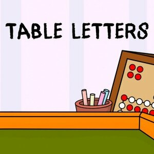 Table Letters Playstation 4