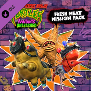 Teenage Mutant Ninja Turtles Mutants Unleashed Fresh Meat Mission Pack Playstation 4
