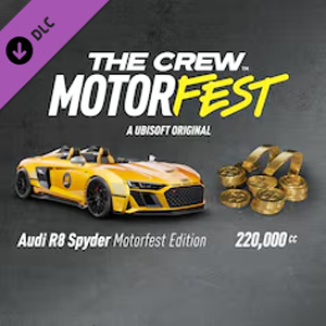 The Crew Motorfest Audi R8 Spyder Welcome Pack Playstation 4