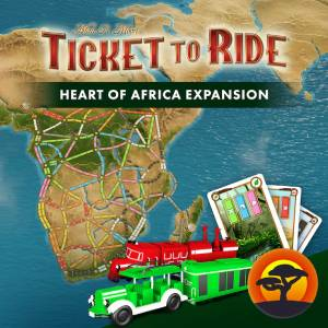 Ticket to Ride Heart of Africa Expansion Pc