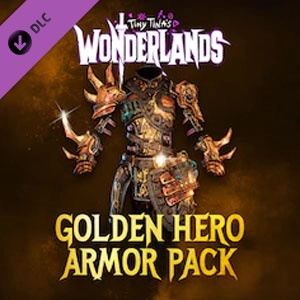 Tiny Tina’s Wonderlands Golden Hero Armor Pack Playstation 4