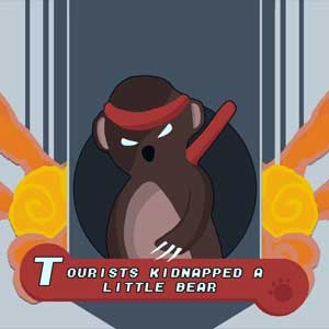 Tourists Kidnapped a Little Bear Pc