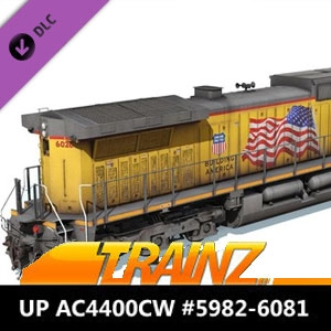 Trainz 2019 DLC UP AC4400CW #5982-6081 Pc