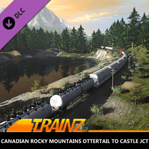 Trainz 2022 Canadian Rocky Mountains Ottertail to Castle Jct Pc