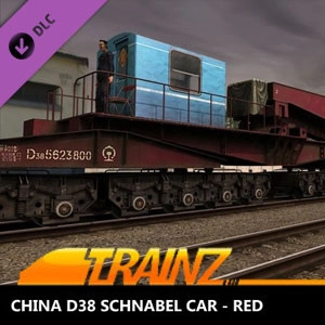 Trainz 2022 China D38 Schnabel Car-Red Pc