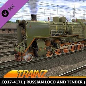 Trainz 2022 CO17-4171 Russian Loco and Tender Pc