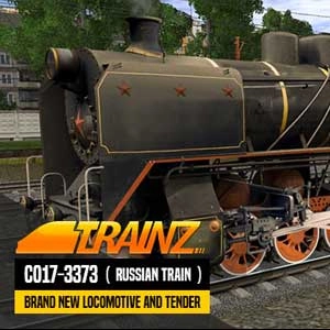 Trainz A New Era CO17-3373 Russian Loco and Tender Pc