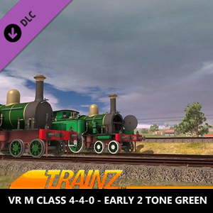 Trainz Plus VR M Class 4-4-0-Early 2 Tone Green Pc