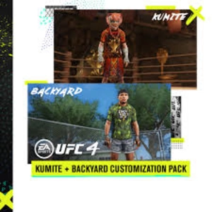 UFC 4 Backyard & Kumite Customization Packs Playstation 4