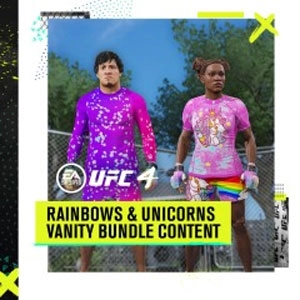 UFC 4 Rainbows and Unicorns Vanity Bundle Playstation 4