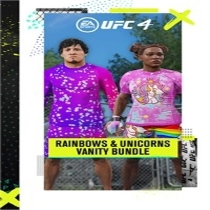 UFC 4 Rainbows and Unicorns Vanity Bundle Xbox Series X