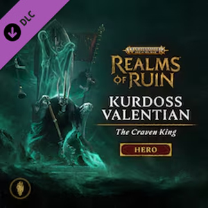 Warhammer Age of Sigmar Realms of Ruin Kurdoss Valentian, The Craven King Playstation 5