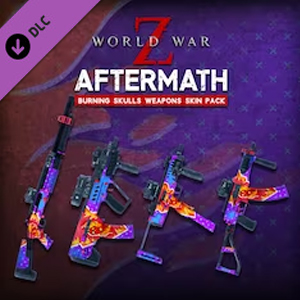 World War Z Aftermath Burning Skulls Weapons Skin Pack Playstation 5