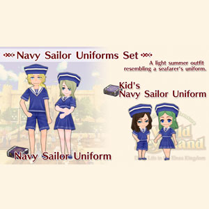 Koop WorldNeverland Elnea Kingdom Navy Sailor Uniforms Set Nintendo Switch Goedkope Prijsvergelijke