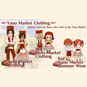 WorldNeverland Elnea Kingdom Yano Market Clothing Set Switch
