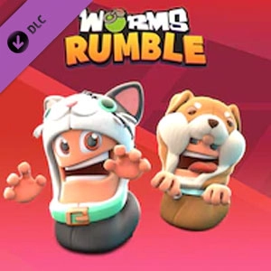 Worms Rumble Cats and Dogs Double Pack