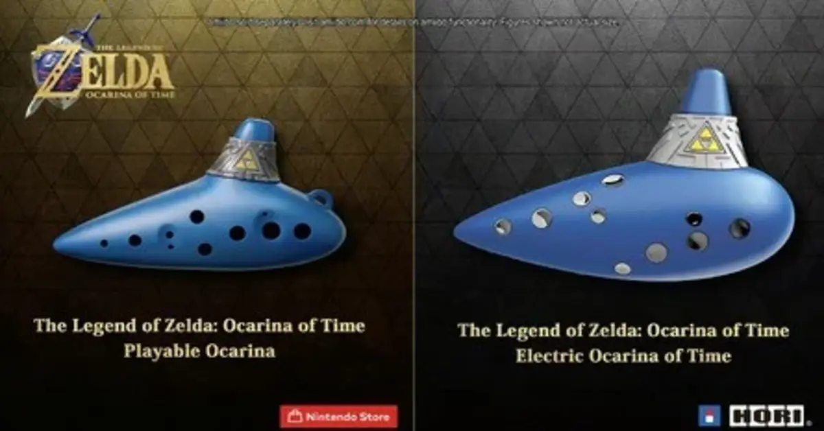 Nintendo verkoopt een echte Zelda Ocarina