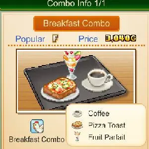 Cafe Master Story - Ontbijtcombo