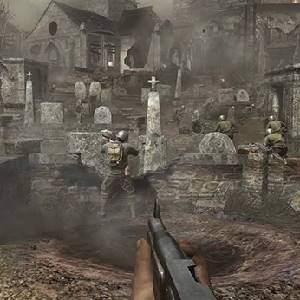 Call of Duty 3 Cemetery