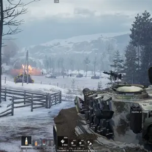 Call to Arms: Panzer Elite - Sneeuw