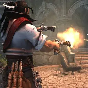 Captain Blood - Schietpartij