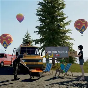 Caravanners: Co-op Open World Camping - Heteluchtballon