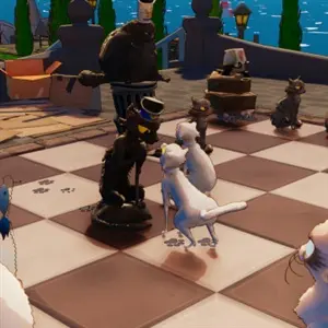 Cat Chess - Zwerfkatten en Huiskatten