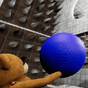 Chained in the Backrooms - Blauwe bal