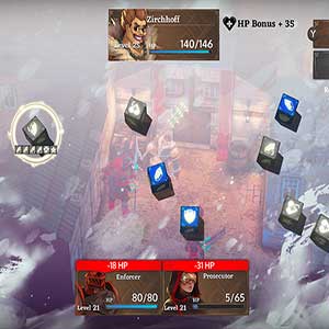 spoor van een oud relikwie