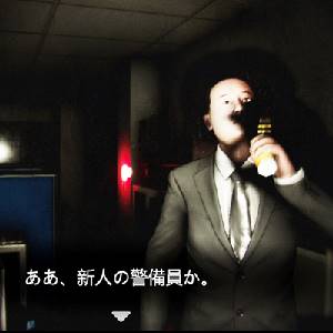 Chilla's Art Night Security - Man drinkt frisdrank