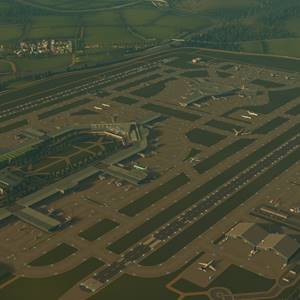 Cities Skylines Airports Luchtfoto