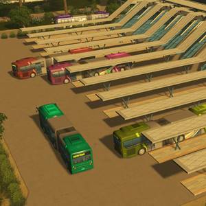 Cities Skylines Airports Luchthavenbusstation