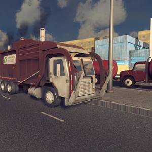 Cities Skylines Content Creator Pack Vehicles of the World Grote Vuilniswagen