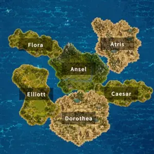 Clan and Crown - Eilandkaart