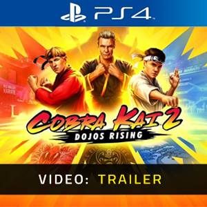 Cobra Kai 2 Dojos Rising PS4 Video Trailer