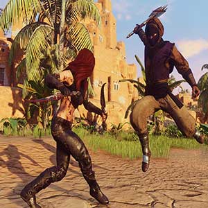 Depending land with  an army of slaves