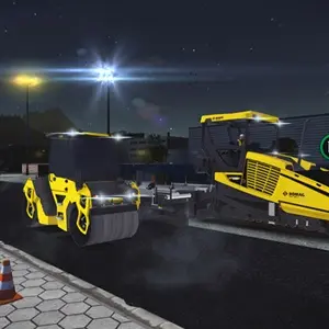 Construction Simulator 3 - Asfalt verdichten