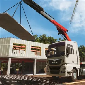 Construction Simulator: Evolution - Vrachtwagen met autolaadkraan