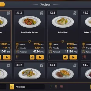 Cooking Simulator - Recepten
