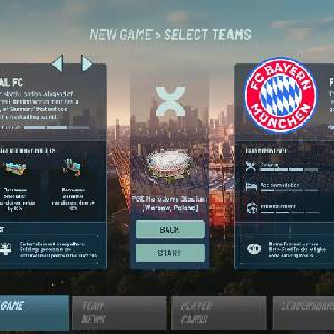 COPA CITY - Hoofdmenu