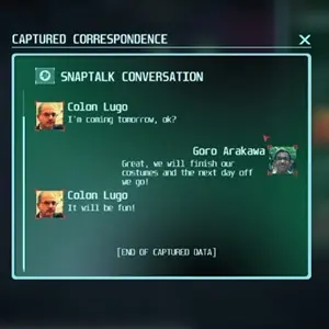 Counter Terrorist Agency - Snaptalk-gesprek