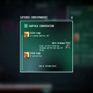 Captured Correspondence