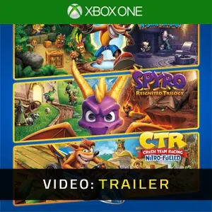 Crash + Spyro Triple Play Bundle Xbox One - Video Trailer