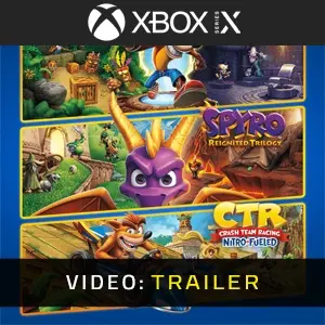 Crash + Spyro Triple Play Bundle Xbox Series- Video Trailer