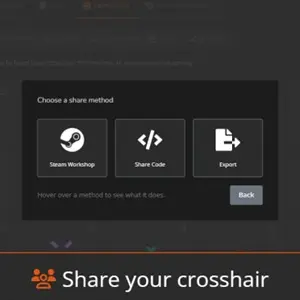 Crosshair X - Deelmethode