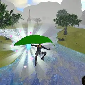 Crystal Vale: Dino Escape - Paragliden