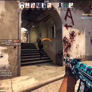 CSGO AK47 Skin Frontside Misty Midden