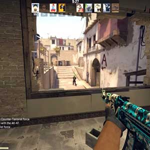 CSGO AK47 Skin Frontside Misty Sluipschuttersnest