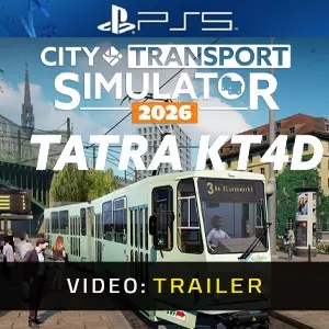 CTS: 2026 - Tram DLC: Tatra KT4D PS5 - Video Trailer